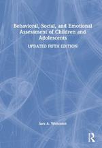 Behavioral, Social, and Emotional Assessment of Children and Adolescents