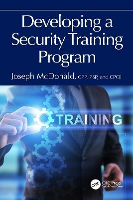 Developing a Security Training Program - Joseph McDonald - cover