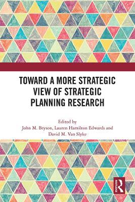 Toward a More Strategic View of Strategic Planning Research - cover