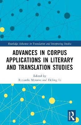 Advances in Corpus Applications in Literary and Translation Studies - cover