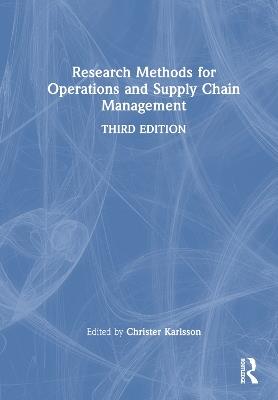 Research Methods for Operations and Supply Chain Management - cover