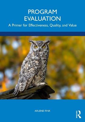 Program Evaluation: A Primer for Effectiveness, Quality, and Value - Arlene Fink - cover