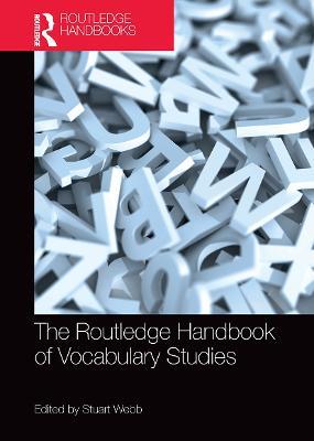 The Routledge Handbook of Vocabulary Studies - cover