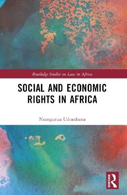 Social and Economic Rights in Africa: International and Public Law Perspectives - Nsongurua Udombana - cover