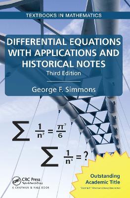 Differential Equations with Applications and Historical Notes - George F. Simmons - cover