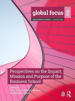 Perspectives on the Impact, Mission and Purpose of the Business School - cover