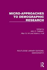 Micro-Approaches to Demographic Research