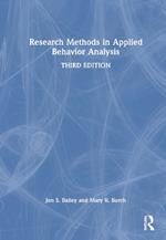 Research Methods in Applied Behavior Analysis