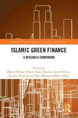 Islamic Green Finance: A Research Companion - cover