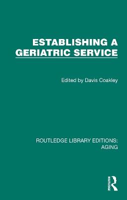 Establishing a Geriatric Service - cover