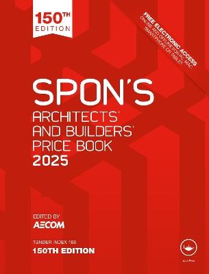 Spon's Architects' and Builders' Price Book 2025 - cover