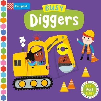 Busy Diggers - Campbell Books - cover