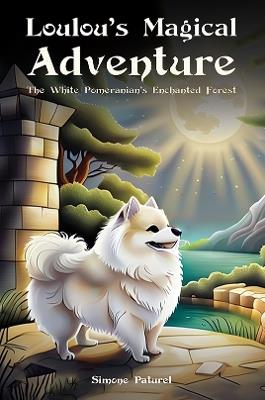 Loulou's Magical Adventure: The White Pomeranian's Enchanted Forest - Simone Paturel - cover