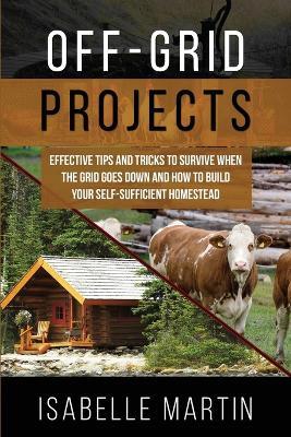 Off-Grid Projects: Effective Tips and Tricks to Survive When the Grid Goes Down and How to Build Your Self-Sufficient Homestead - Isabelle Martin - cover