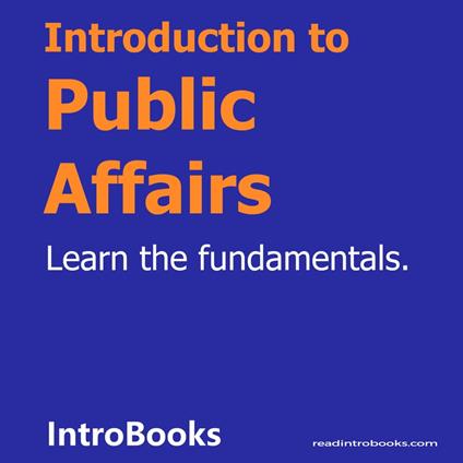 Introduction to Public Affairs