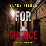 For Silence (A Morgan Cross FBI Suspense Thriller—Book Eleven)