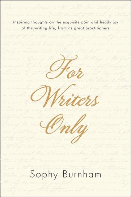 For Writers Only