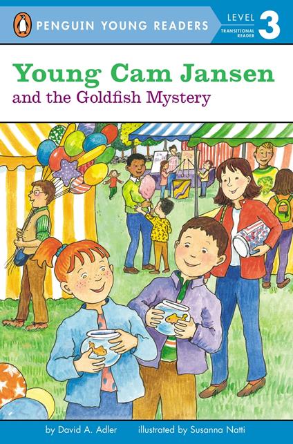 Young Cam Jansen and the Goldfish Mystery - David A. Adler,Susanna Natti,Audra Pagano - ebook