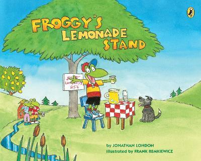 Froggy's Lemonade Stand - Jonathan London - cover