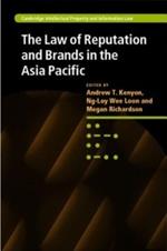 The Law of Reputation and Brands in the Asia Pacific