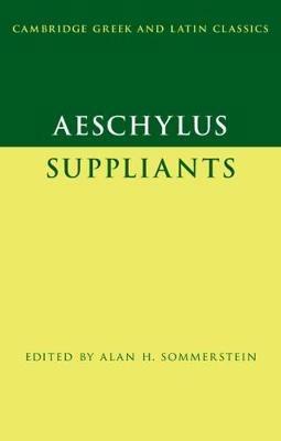 Aeschylus: Suppliants - cover