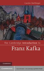 The Cambridge Introduction to Franz Kafka