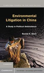 Environmental Litigation in China