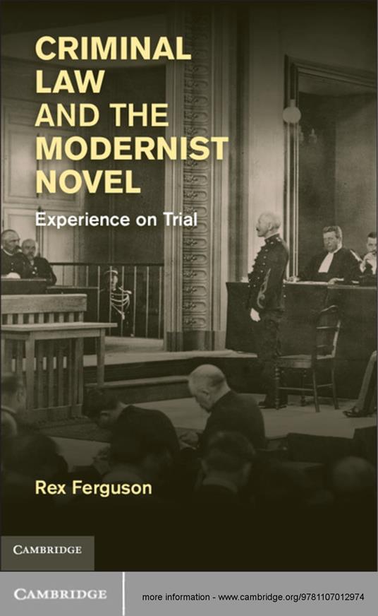 Criminal Law and the Modernist Novel