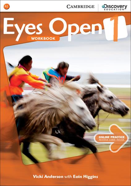 Eyes Open Level 1 Workbook with Online Practice - Vicki Anderson - cover