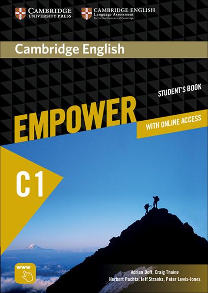  Empower. C1. Advanced. Student's book. With online assessment, practice and online workbook. Con espansione online