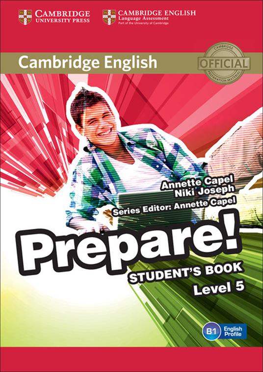 Cambridge English Prepare! Level 5 Student's Book - Annette Capel,Niki Joseph - cover