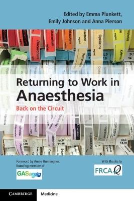 Returning to Work in Anaesthesia: Back on the Circuit - cover