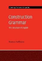 Construction Grammar - Thomas Hoffmann - cover