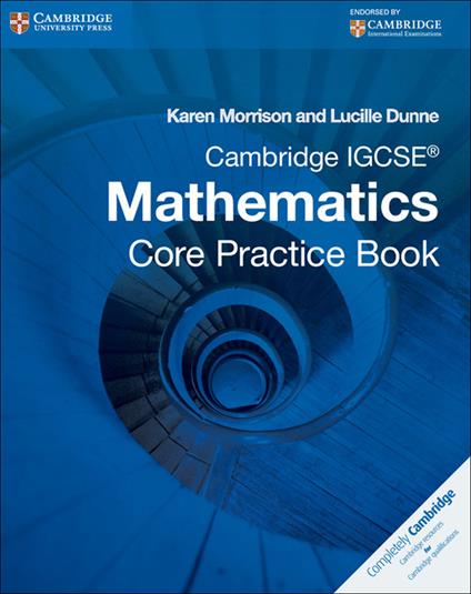  Cambridge IGCSE core mathematics. Practice book. Con espansione online