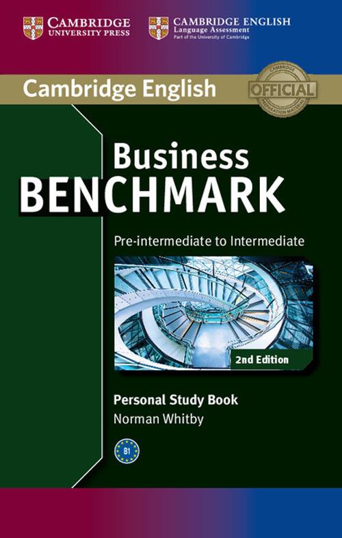 Business Benchmark Pre-intermediate to Intermediate BULATS and Business Preliminary Personal Study Book - Norman Whitby - cover