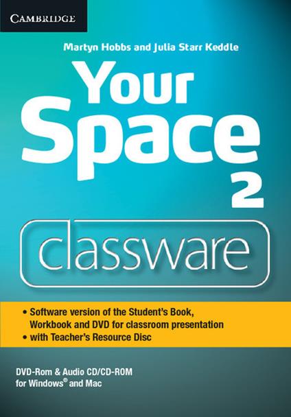 Your Space Level 2 Classware DVD-ROM with Teacher's Resource Disc - Martyn Hobbs,Julia Starr Keddle - cover