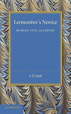 Lermontov's Novice: Russian Text, Accented - Mikhail Lermontov - cover