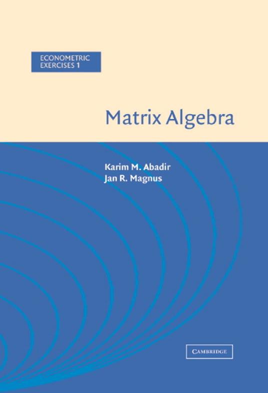 Matrix Algebra