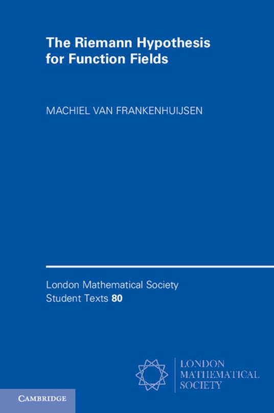 The Riemann Hypothesis for Function Fields