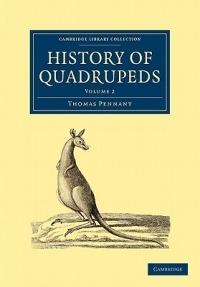 History of Quadrupeds - Thomas Pennant - cover