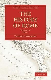 The History of Rome - Theodor Mommsen - cover
