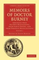 Memoirs of Doctor Burney: Arranged from His Own Manuscripts, from Family Papers, and from Personal Recollections - cover