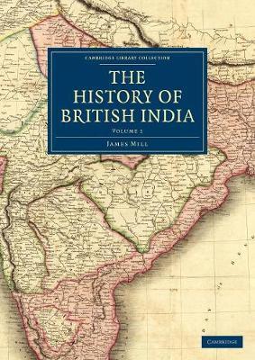 The History of British India - James Mill - cover