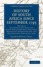 History of South Africa since September 1795