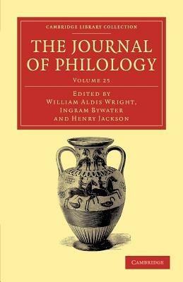 The Journal of Philology - cover