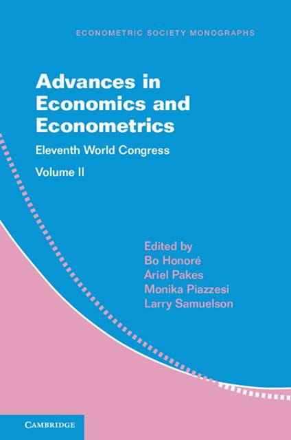 Advances in Economics and Econometrics: Volume 2