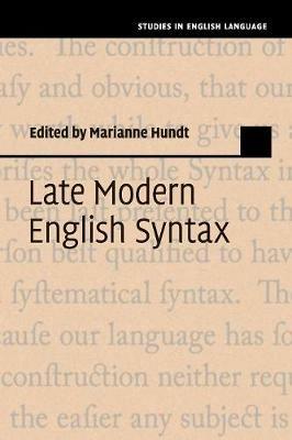 Late Modern English Syntax - cover
