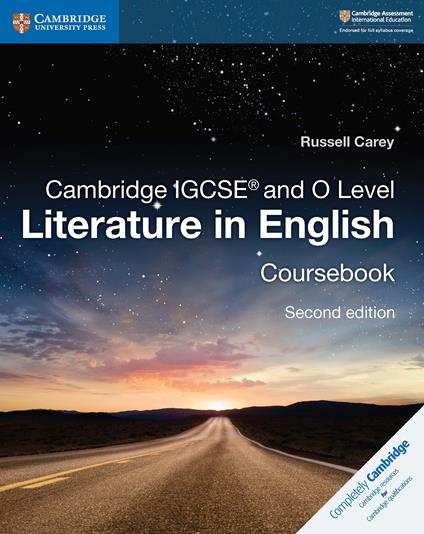 Cambridge IGCSE® and O Level Literature in English Coursebook - Russell Carey - cover