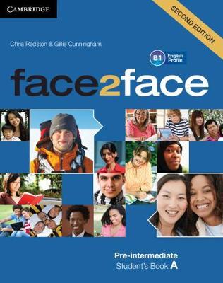 face2face Pre-intermediate A Student’s Book A - Chris Redston,Gillie Cunningham - cover