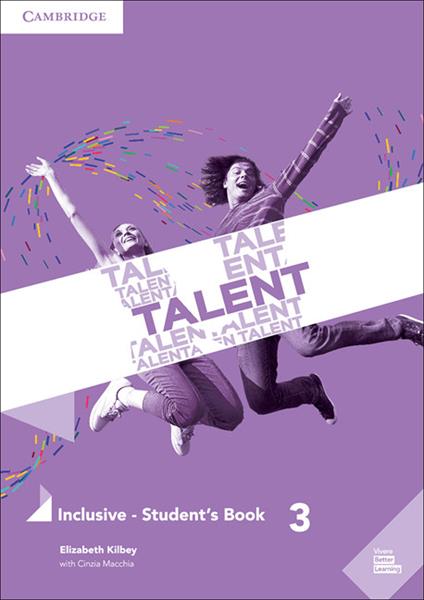 Talent Level 3 Inclusive Student's Book with eBook - Elizabeth Kilbey - cover